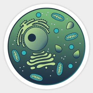 Cool Animal Cell Sticker